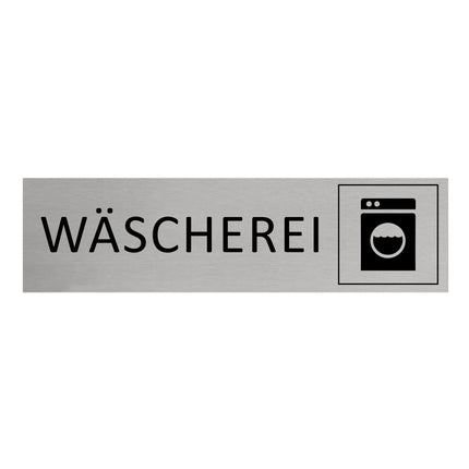 Türschild Wäscherei