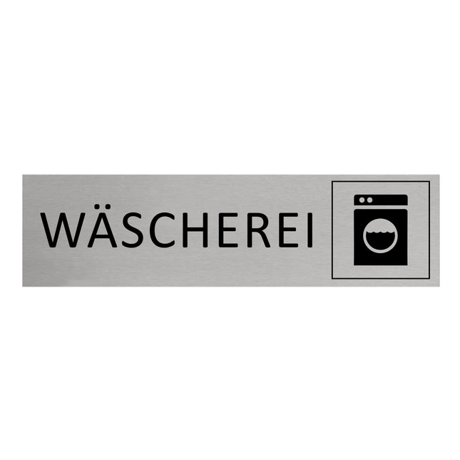 Türschild Wäscherei