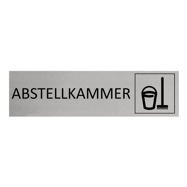 Türschild Abstellkammer