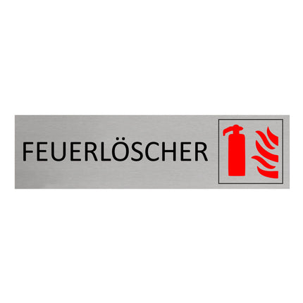 Türschild Feuerlöscher
