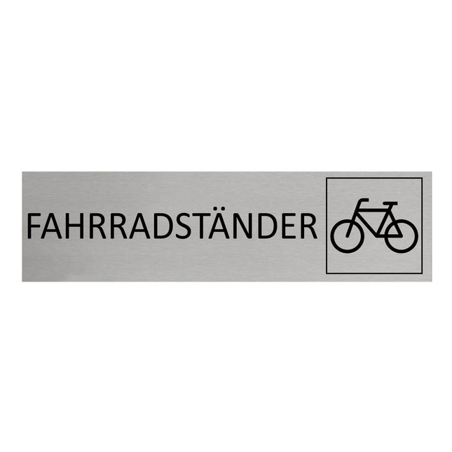 Türschild Fahrradständer