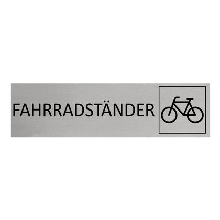 Türschild Fahrradständer
