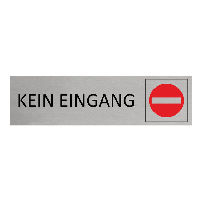Türschild Kein Eingang