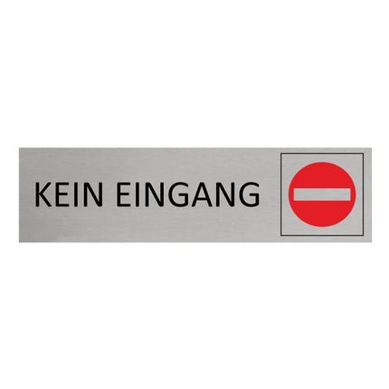 Türschild Kein Eingang