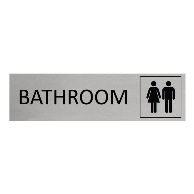 Türschild Bathroom