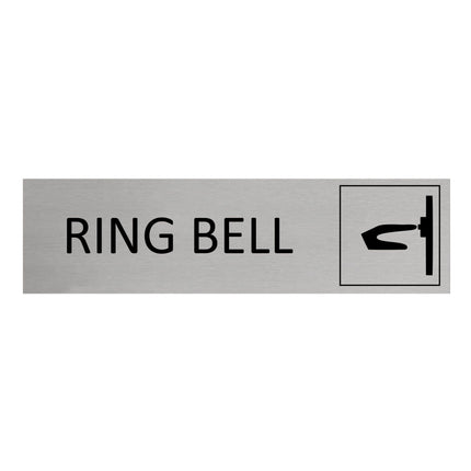 Türschild Ring Bell