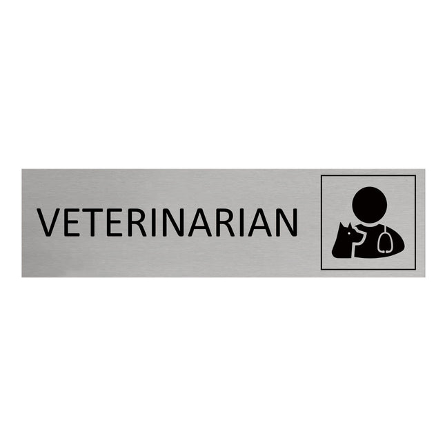 Türschild Veterinarian