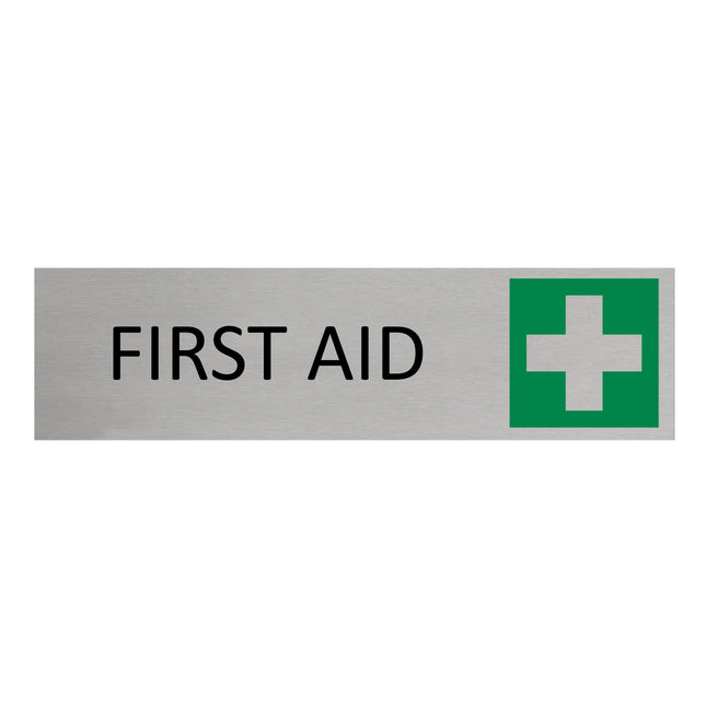 Türschild First Aid