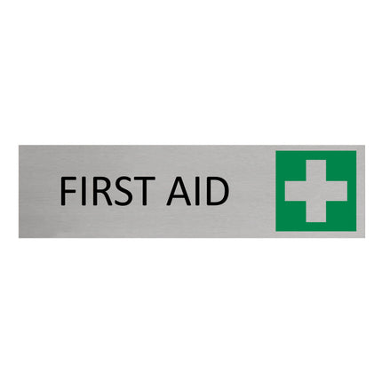 Türschild First Aid
