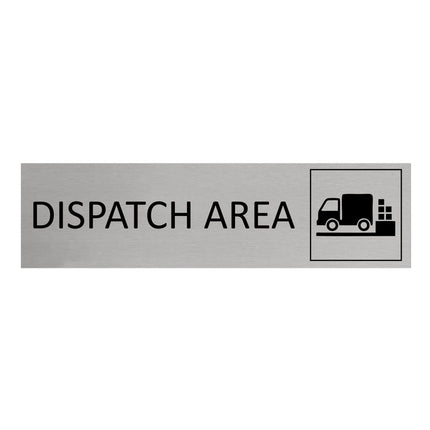 Türschild Dispatch Area