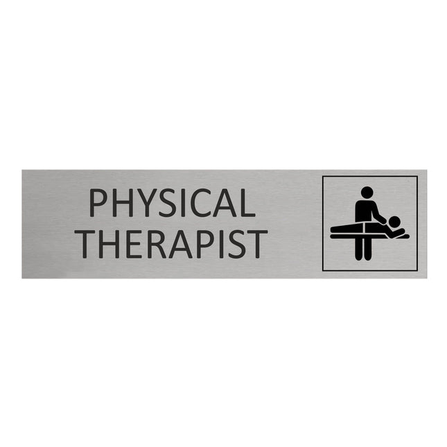 Türschild Physical Therapist