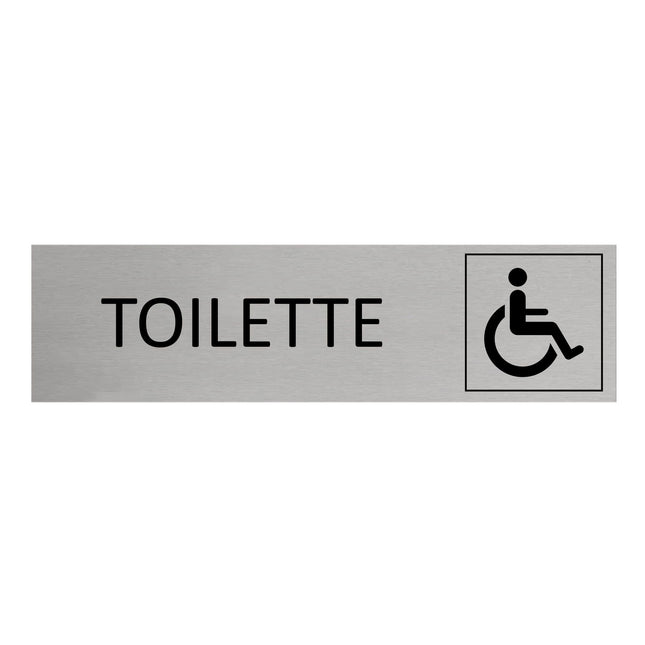 Türschild Barrierefreie Toilette