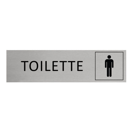 Türschild Toilette Herren