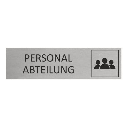 Türschild Personalabteilung