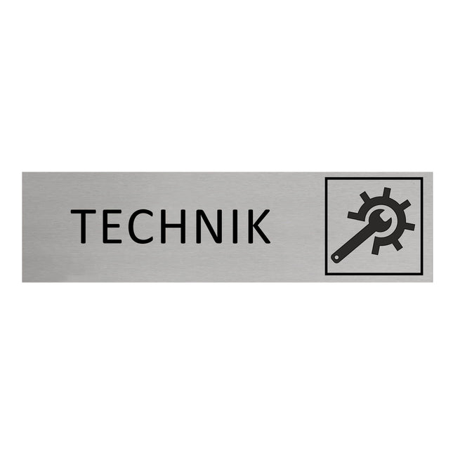 Türschild Technik
