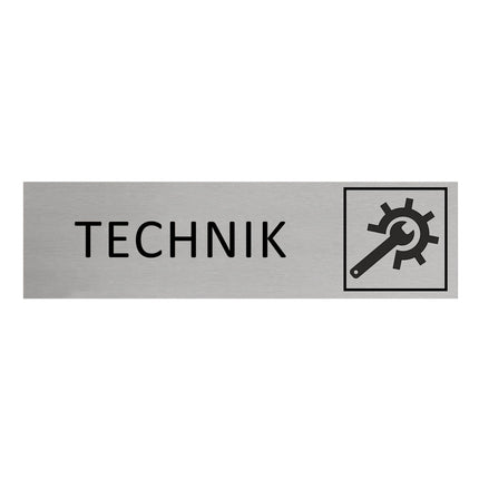 Türschild Technik