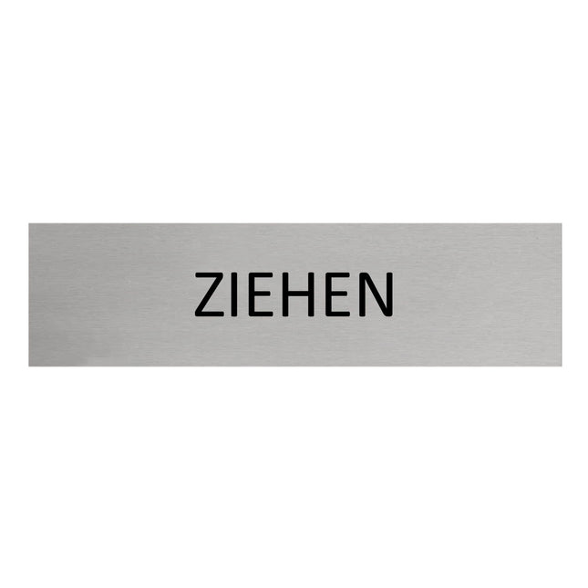 Türschild Ziehen