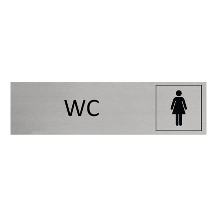 Türschild WC Damen
