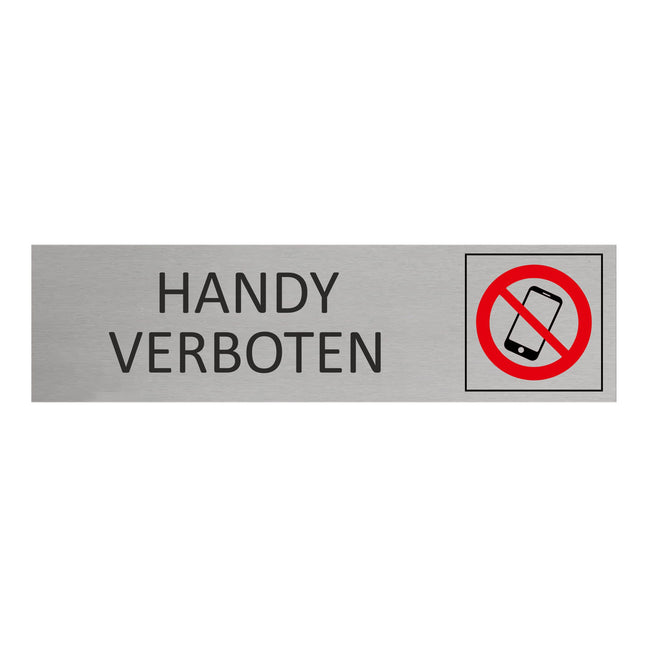 Türschild Handys verboten