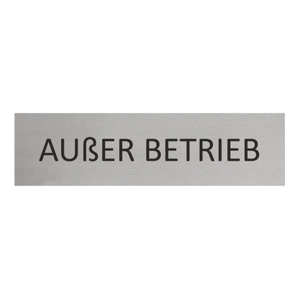 Türschild Außer Betrieb