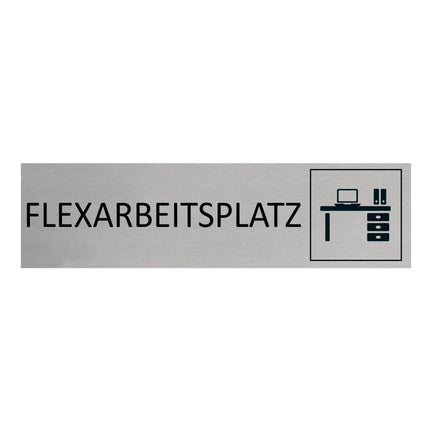 Türschild Flexarbeitsplatz