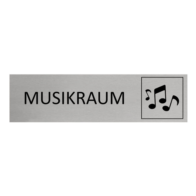 Türschild Musikraum