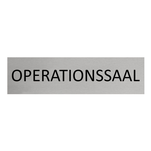 Türschild Operationssaal