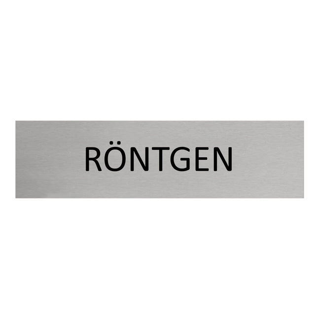 Türschild Röntgen