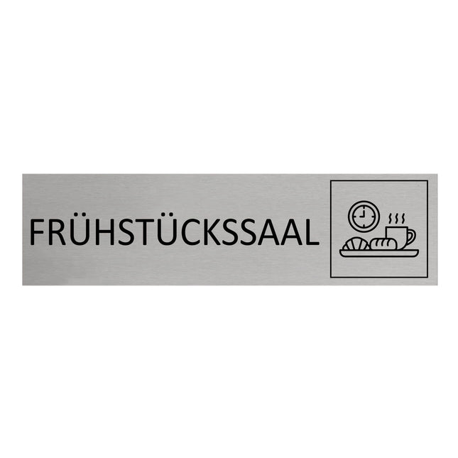 Türschild Frühstückssaal