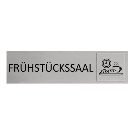 Türschild Frühstückssaal