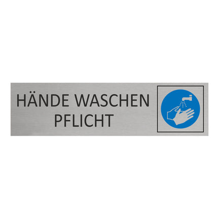 Türschild Hände waschen – Pflicht
