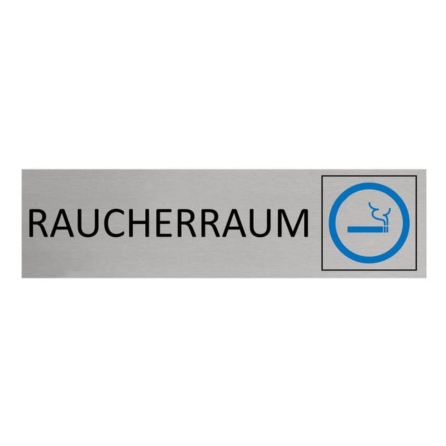 Türschild Raucherraum