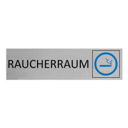 Türschild Raucherraum