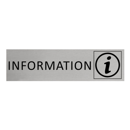 Türschild Information