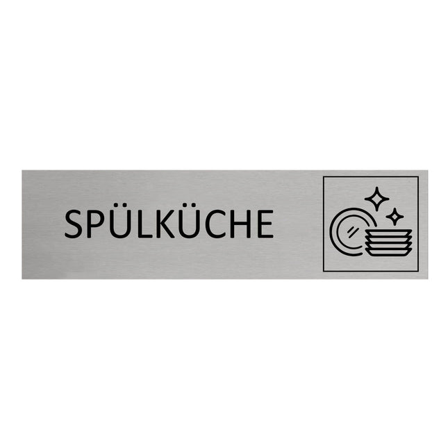 Türschild Spülküche