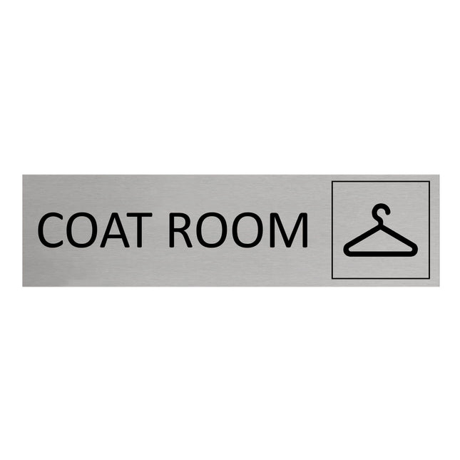 Türschild Coat Room