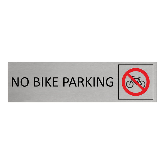 Türschild No Bike Parking