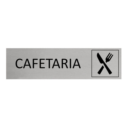 Türschild Cafetaria