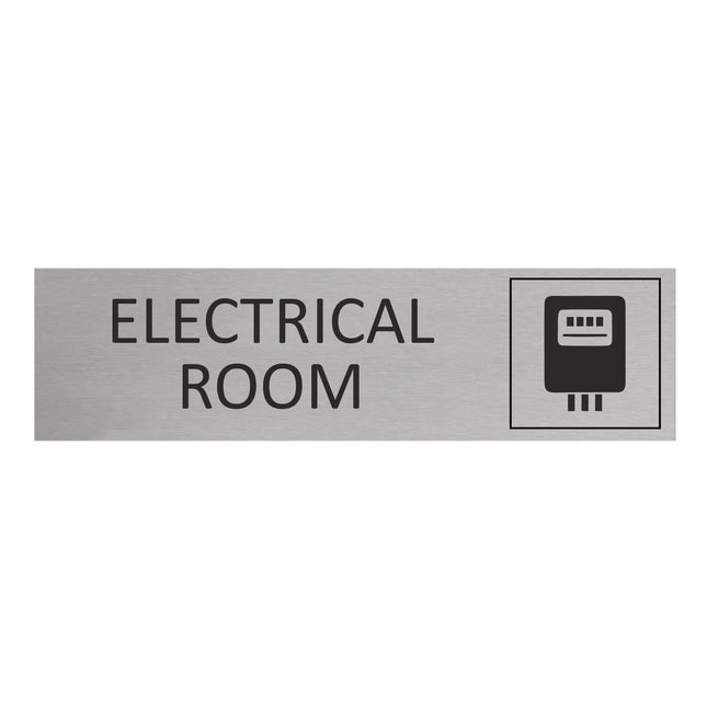 Türschild Eletrical Room
