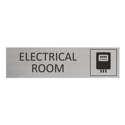 Türschild Electrical Room