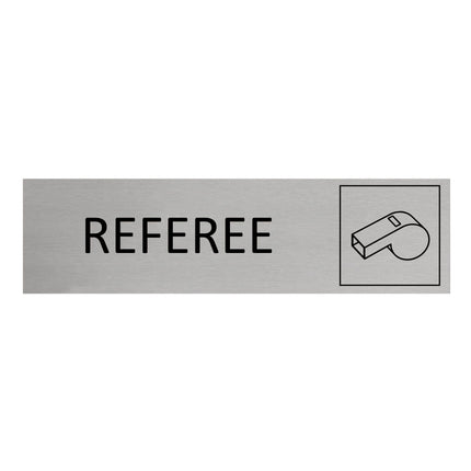 Türschild Referee