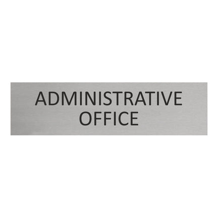 Türschild Administration Office
