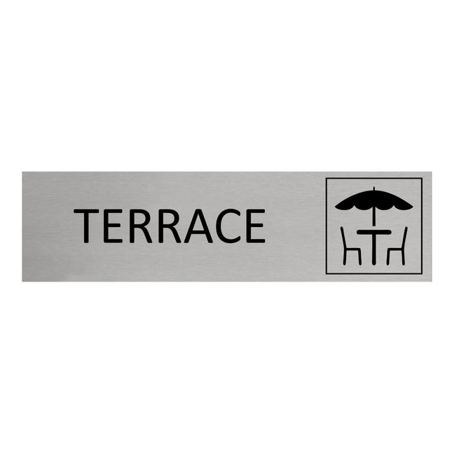 Türschild Terrace