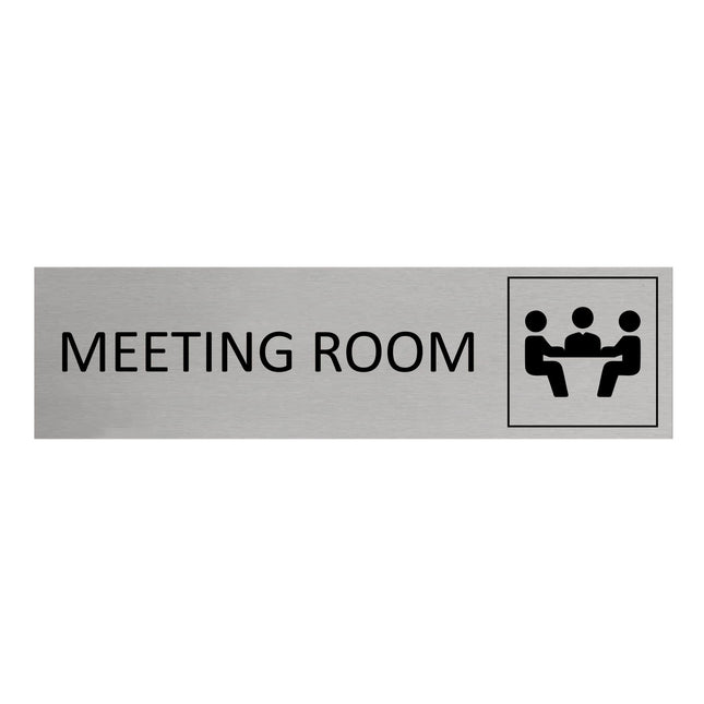Türschild Meeting Room