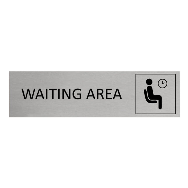 Türschild Waiting Room