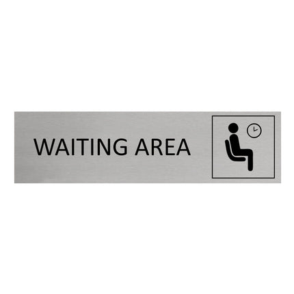 Türschild Waiting Room