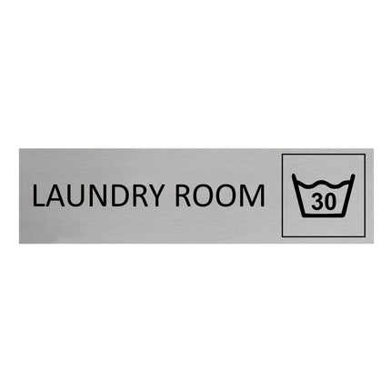 Türschild Laundry Room