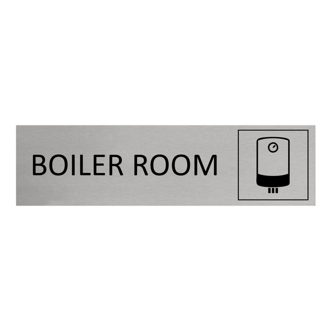 Türschild Boiler Room