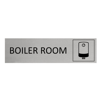 Türschild Boiler Room