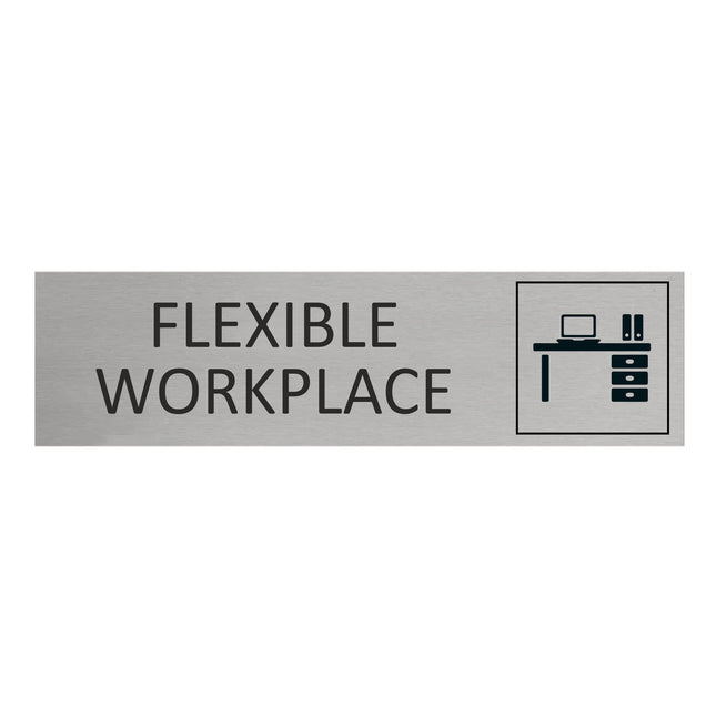 Türschild Flexible Workspace
